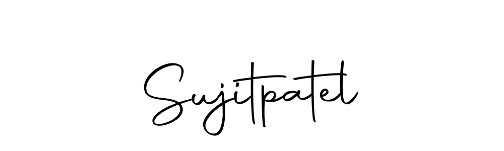 Use a signature maker to create a handwritten signature online. With this signature software, you can design (Autography-DOLnW) your own signature for name Sujitpatel. Sujitpatel signature style 10 images and pictures png
