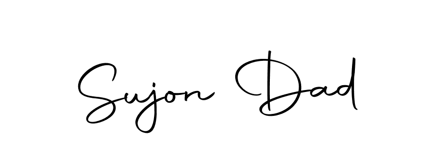 You should practise on your own different ways (Autography-DOLnW) to write your name (Sujon Dad) in signature. don't let someone else do it for you. Sujon Dad signature style 10 images and pictures png
