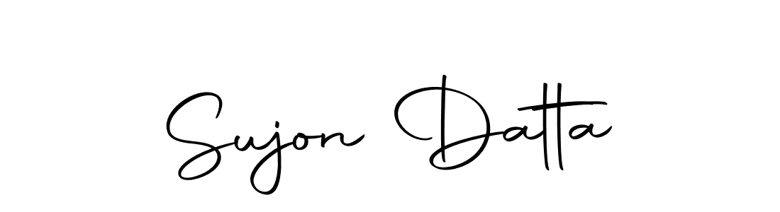 The best way (Autography-DOLnW) to make a short signature is to pick only two or three words in your name. The name Sujon Datta include a total of six letters. For converting this name. Sujon Datta signature style 10 images and pictures png