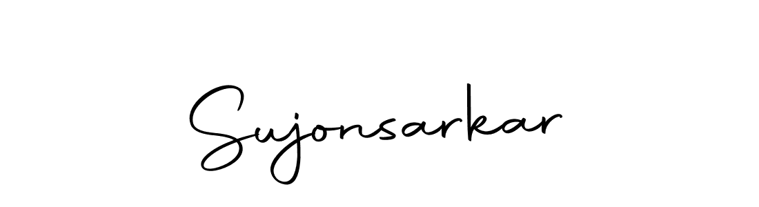 How to make Sujonsarkar signature? Autography-DOLnW is a professional autograph style. Create handwritten signature for Sujonsarkar name. Sujonsarkar signature style 10 images and pictures png