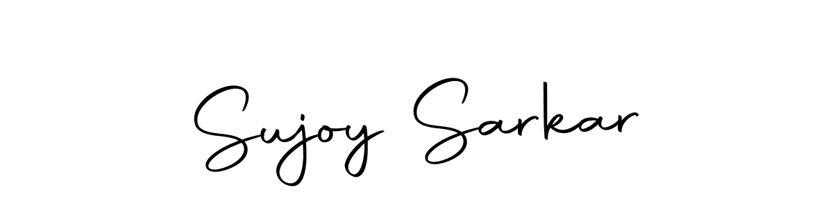 Create a beautiful signature design for name Sujoy Sarkar. With this signature (Autography-DOLnW) fonts, you can make a handwritten signature for free. Sujoy Sarkar signature style 10 images and pictures png