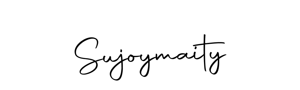 Create a beautiful signature design for name Sujoymaity. With this signature (Autography-DOLnW) fonts, you can make a handwritten signature for free. Sujoymaity signature style 10 images and pictures png