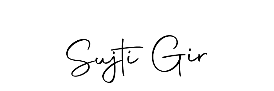 Here are the top 10 professional signature styles for the name Sujti Gir. These are the best autograph styles you can use for your name. Sujti Gir signature style 10 images and pictures png