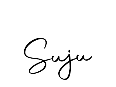 Design your own signature with our free online signature maker. With this signature software, you can create a handwritten (Autography-DOLnW) signature for name Suju. Suju signature style 10 images and pictures png