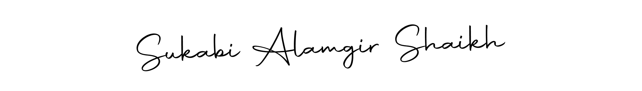 You can use this online signature creator to create a handwritten signature for the name Sukabi Alamgir Shaikh. This is the best online autograph maker. Sukabi Alamgir Shaikh signature style 10 images and pictures png