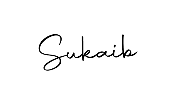 Use a signature maker to create a handwritten signature online. With this signature software, you can design (Autography-DOLnW) your own signature for name Sukaib. Sukaib signature style 10 images and pictures png