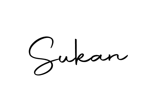 Make a beautiful signature design for name Sukan. With this signature (Autography-DOLnW) style, you can create a handwritten signature for free. Sukan signature style 10 images and pictures png