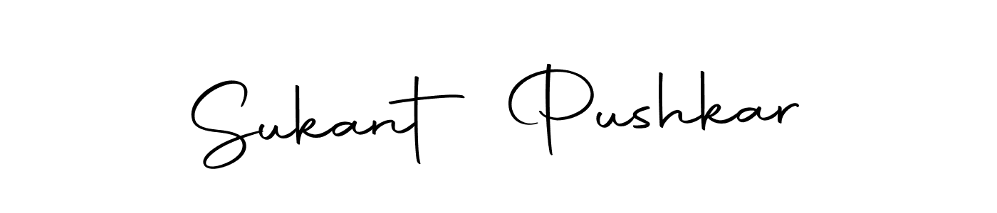 Design your own signature with our free online signature maker. With this signature software, you can create a handwritten (Autography-DOLnW) signature for name Sukant Pushkar. Sukant Pushkar signature style 10 images and pictures png