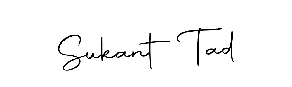 Make a beautiful signature design for name Sukant Tad. With this signature (Autography-DOLnW) style, you can create a handwritten signature for free. Sukant Tad signature style 10 images and pictures png