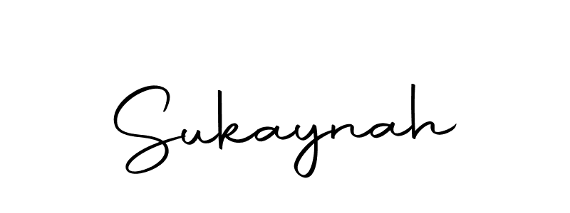 Create a beautiful signature design for name Sukaynah. With this signature (Autography-DOLnW) fonts, you can make a handwritten signature for free. Sukaynah signature style 10 images and pictures png