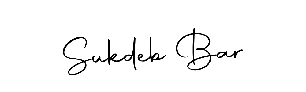 Use a signature maker to create a handwritten signature online. With this signature software, you can design (Autography-DOLnW) your own signature for name Sukdeb Bar. Sukdeb Bar signature style 10 images and pictures png