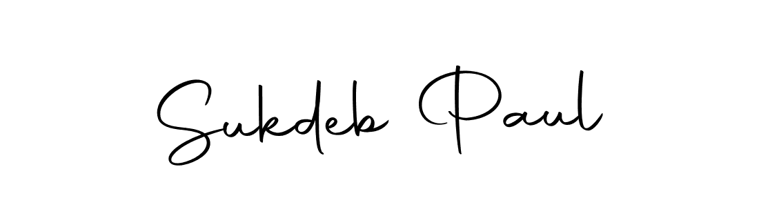 Create a beautiful signature design for name Sukdeb Paul. With this signature (Autography-DOLnW) fonts, you can make a handwritten signature for free. Sukdeb Paul signature style 10 images and pictures png