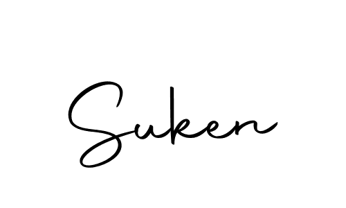How to make Suken signature? Autography-DOLnW is a professional autograph style. Create handwritten signature for Suken name. Suken signature style 10 images and pictures png