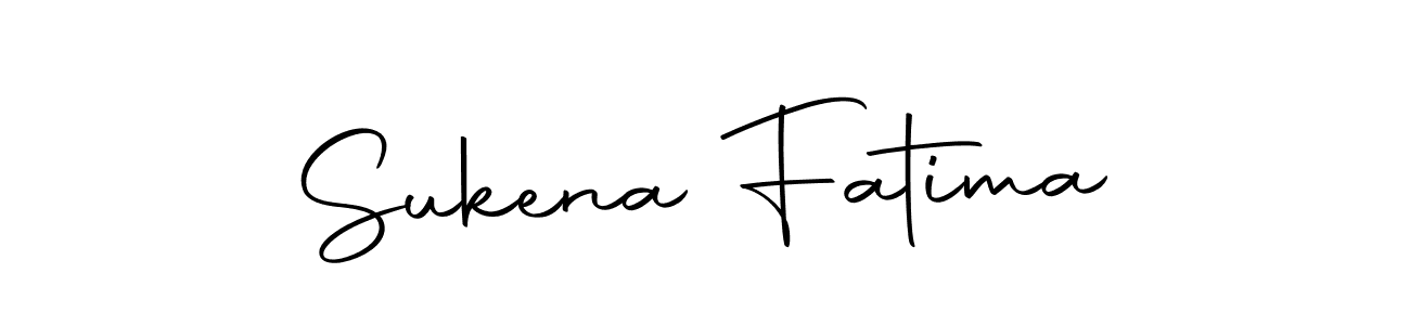 Make a beautiful signature design for name Sukena Fatima. Use this online signature maker to create a handwritten signature for free. Sukena Fatima signature style 10 images and pictures png