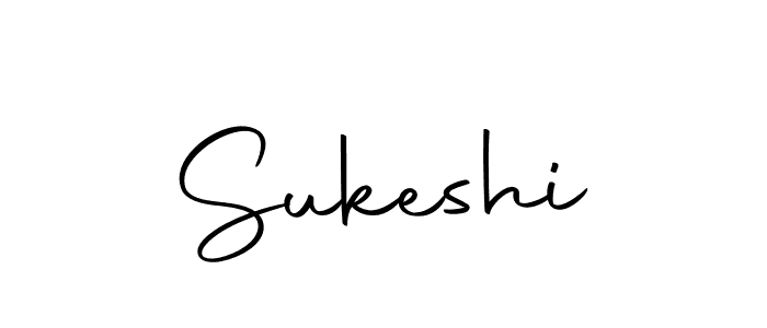 Use a signature maker to create a handwritten signature online. With this signature software, you can design (Autography-DOLnW) your own signature for name Sukeshi. Sukeshi signature style 10 images and pictures png