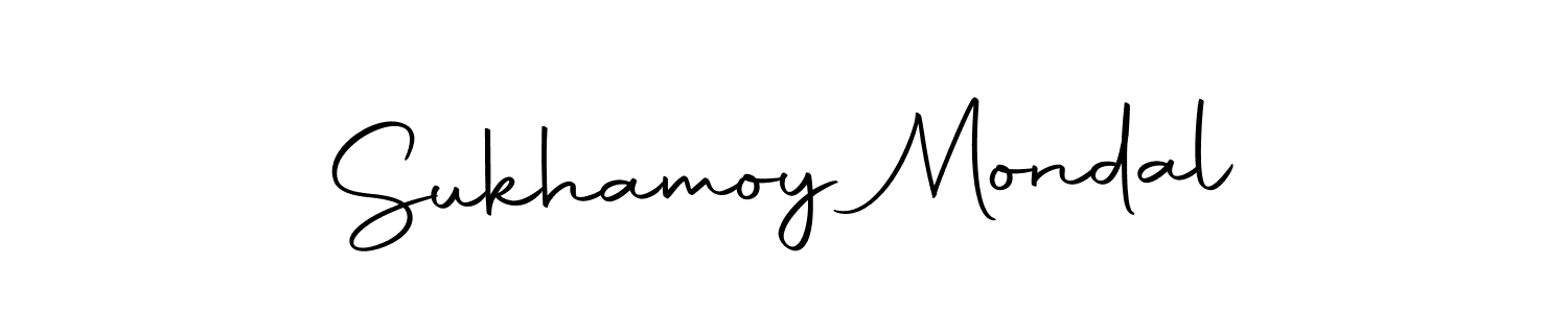 Make a beautiful signature design for name Sukhamoy Mondal. With this signature (Autography-DOLnW) style, you can create a handwritten signature for free. Sukhamoy Mondal signature style 10 images and pictures png