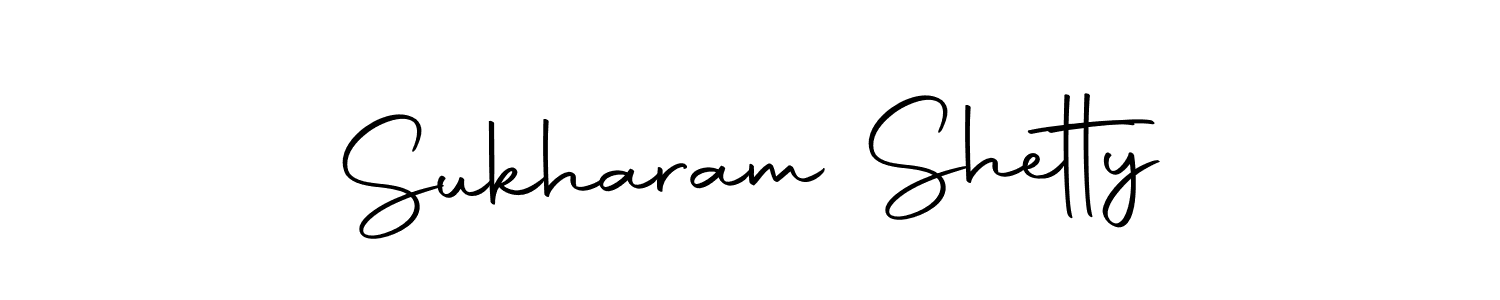 Make a short Sukharam Shetty signature style. Manage your documents anywhere anytime using Autography-DOLnW. Create and add eSignatures, submit forms, share and send files easily. Sukharam Shetty signature style 10 images and pictures png