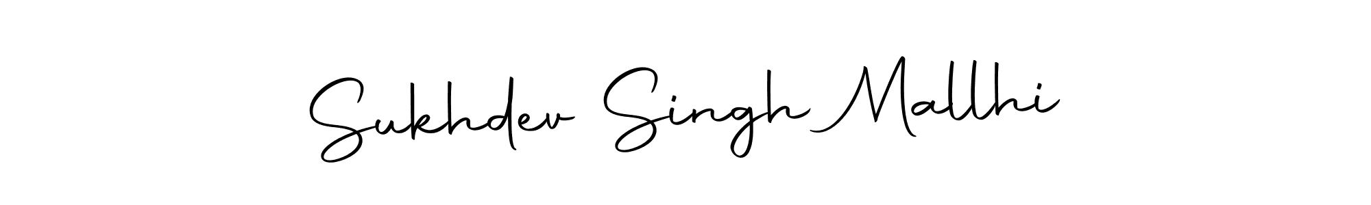 Make a short Sukhdev Singh Mallhi signature style. Manage your documents anywhere anytime using Autography-DOLnW. Create and add eSignatures, submit forms, share and send files easily. Sukhdev Singh Mallhi signature style 10 images and pictures png