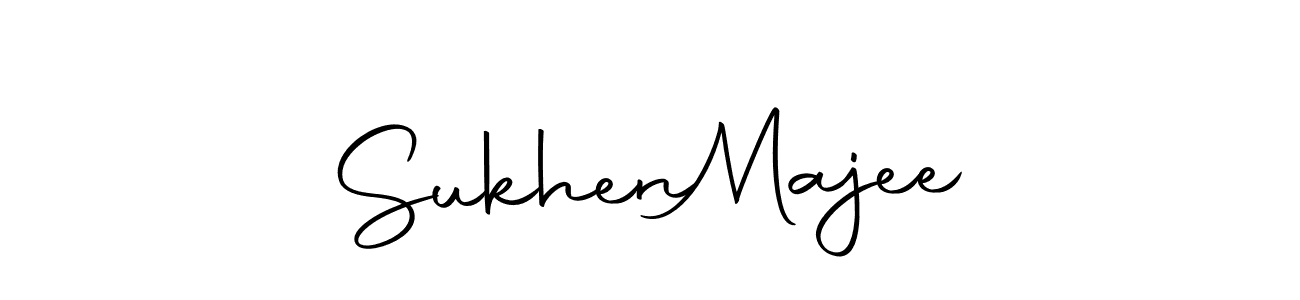 Autography-DOLnW is a professional signature style that is perfect for those who want to add a touch of class to their signature. It is also a great choice for those who want to make their signature more unique. Get Sukhen  Majee name to fancy signature for free. Sukhen  Majee signature style 10 images and pictures png