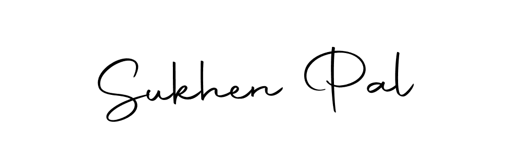 The best way (Autography-DOLnW) to make a short signature is to pick only two or three words in your name. The name Sukhen Pal include a total of six letters. For converting this name. Sukhen Pal signature style 10 images and pictures png