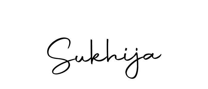 Use a signature maker to create a handwritten signature online. With this signature software, you can design (Autography-DOLnW) your own signature for name Sukhija. Sukhija signature style 10 images and pictures png