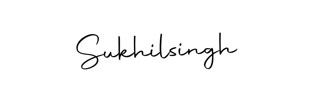 Use a signature maker to create a handwritten signature online. With this signature software, you can design (Autography-DOLnW) your own signature for name Sukhilsingh. Sukhilsingh signature style 10 images and pictures png