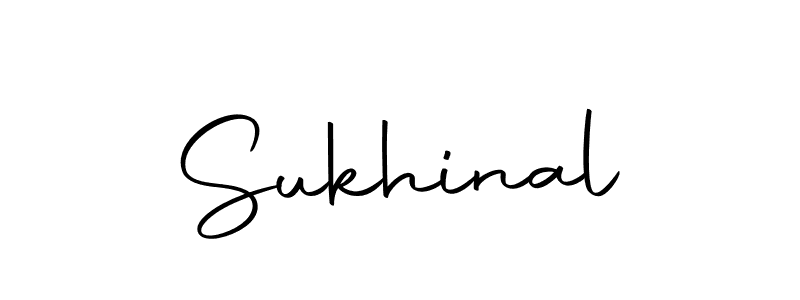 How to make Sukhinal signature? Autography-DOLnW is a professional autograph style. Create handwritten signature for Sukhinal name. Sukhinal signature style 10 images and pictures png