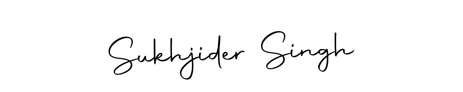 Design your own signature with our free online signature maker. With this signature software, you can create a handwritten (Autography-DOLnW) signature for name Sukhjider Singh. Sukhjider Singh signature style 10 images and pictures png