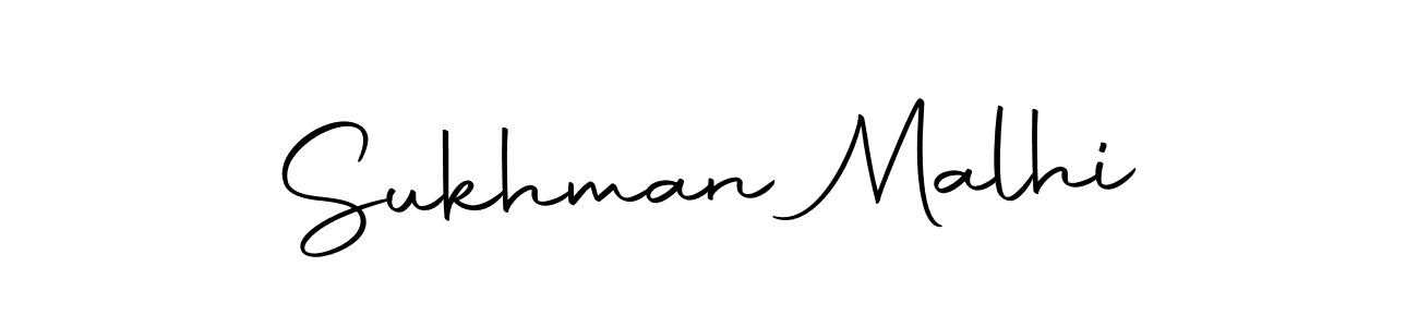 How to make Sukhman Malhi signature? Autography-DOLnW is a professional autograph style. Create handwritten signature for Sukhman Malhi name. Sukhman Malhi signature style 10 images and pictures png