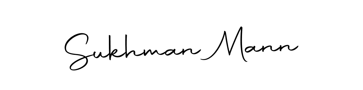 Autography-DOLnW is a professional signature style that is perfect for those who want to add a touch of class to their signature. It is also a great choice for those who want to make their signature more unique. Get Sukhman Mann name to fancy signature for free. Sukhman Mann signature style 10 images and pictures png