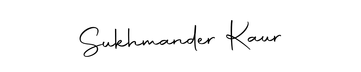 Make a beautiful signature design for name Sukhmander Kaur. Use this online signature maker to create a handwritten signature for free. Sukhmander Kaur signature style 10 images and pictures png