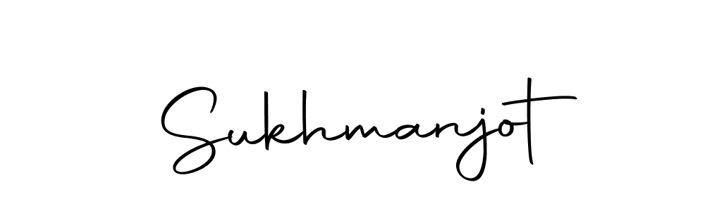 Use a signature maker to create a handwritten signature online. With this signature software, you can design (Autography-DOLnW) your own signature for name Sukhmanjot. Sukhmanjot signature style 10 images and pictures png