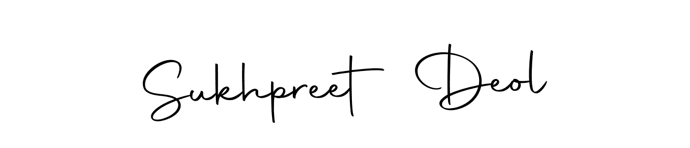 You should practise on your own different ways (Autography-DOLnW) to write your name (Sukhpreet Deol) in signature. don't let someone else do it for you. Sukhpreet Deol signature style 10 images and pictures png