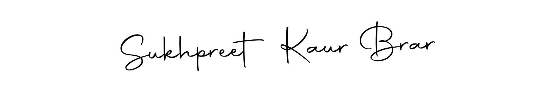 How to make Sukhpreet Kaur Brar signature? Autography-DOLnW is a professional autograph style. Create handwritten signature for Sukhpreet Kaur Brar name. Sukhpreet Kaur Brar signature style 10 images and pictures png