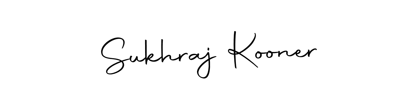 Design your own signature with our free online signature maker. With this signature software, you can create a handwritten (Autography-DOLnW) signature for name Sukhraj Kooner. Sukhraj Kooner signature style 10 images and pictures png