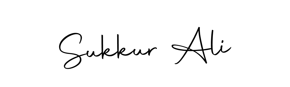 Create a beautiful signature design for name Sukkur Ali. With this signature (Autography-DOLnW) fonts, you can make a handwritten signature for free. Sukkur Ali signature style 10 images and pictures png