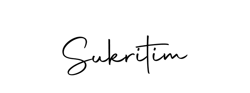 You should practise on your own different ways (Autography-DOLnW) to write your name (Sukritim) in signature. don't let someone else do it for you. Sukritim signature style 10 images and pictures png