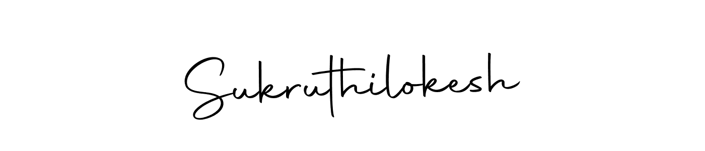 Here are the top 10 professional signature styles for the name Sukruthilokesh. These are the best autograph styles you can use for your name. Sukruthilokesh signature style 10 images and pictures png