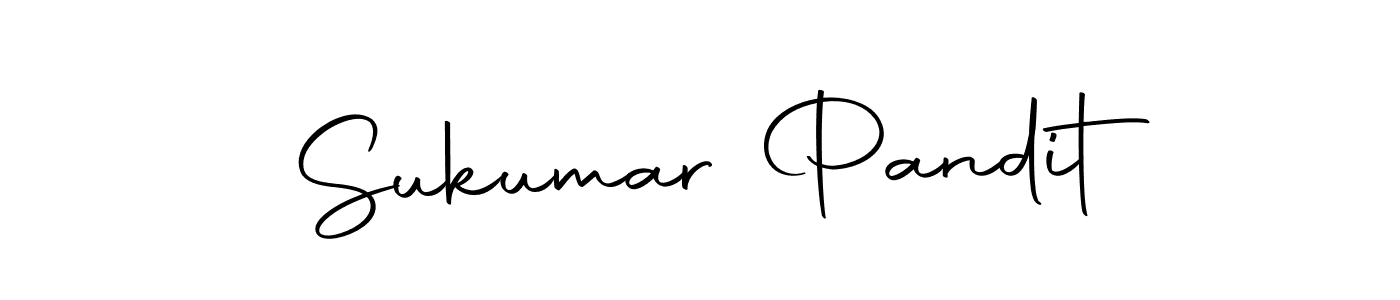 How to make Sukumar Pandit name signature. Use Autography-DOLnW style for creating short signs online. This is the latest handwritten sign. Sukumar Pandit signature style 10 images and pictures png