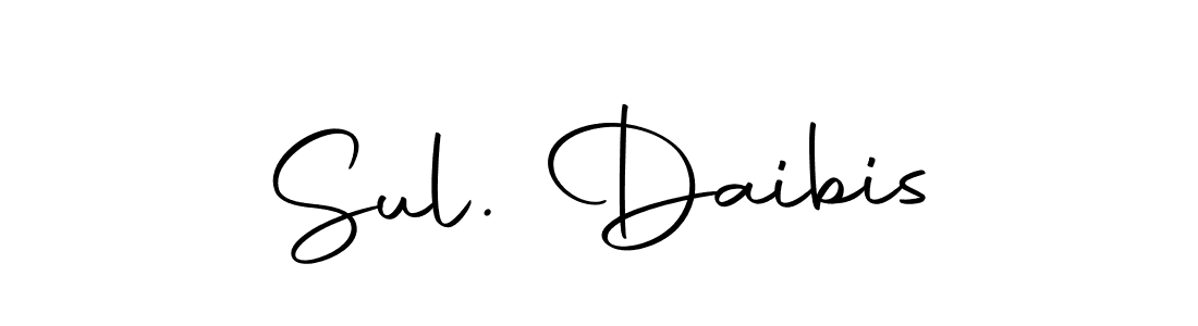 Make a beautiful signature design for name Sul. Daibis. With this signature (Autography-DOLnW) style, you can create a handwritten signature for free. Sul. Daibis signature style 10 images and pictures png