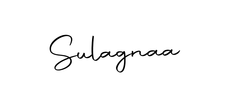 How to make Sulagnaa name signature. Use Autography-DOLnW style for creating short signs online. This is the latest handwritten sign. Sulagnaa signature style 10 images and pictures png