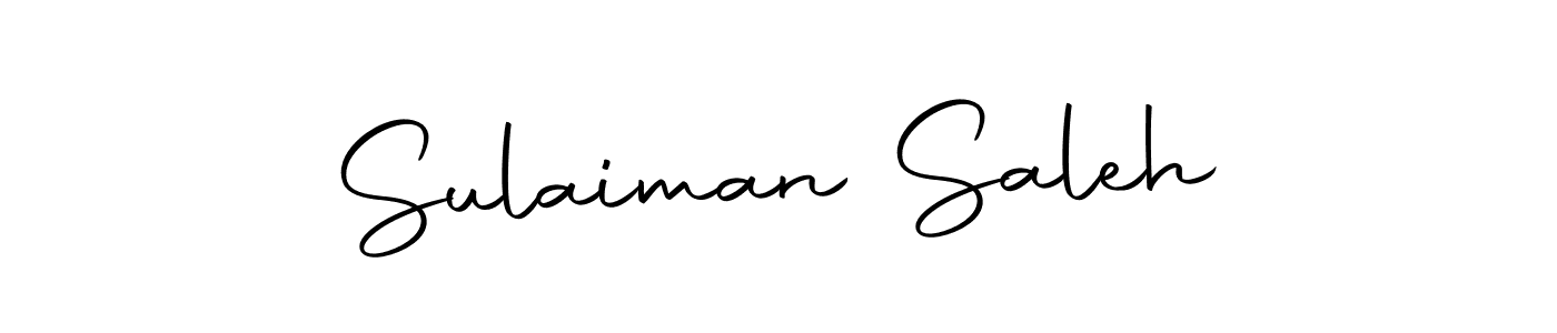 Create a beautiful signature design for name Sulaiman Saleh. With this signature (Autography-DOLnW) fonts, you can make a handwritten signature for free. Sulaiman Saleh signature style 10 images and pictures png