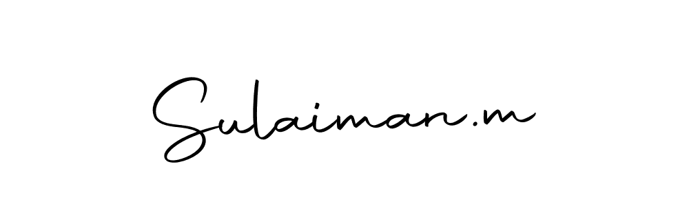 You can use this online signature creator to create a handwritten signature for the name Sulaiman.m. This is the best online autograph maker. Sulaiman.m signature style 10 images and pictures png