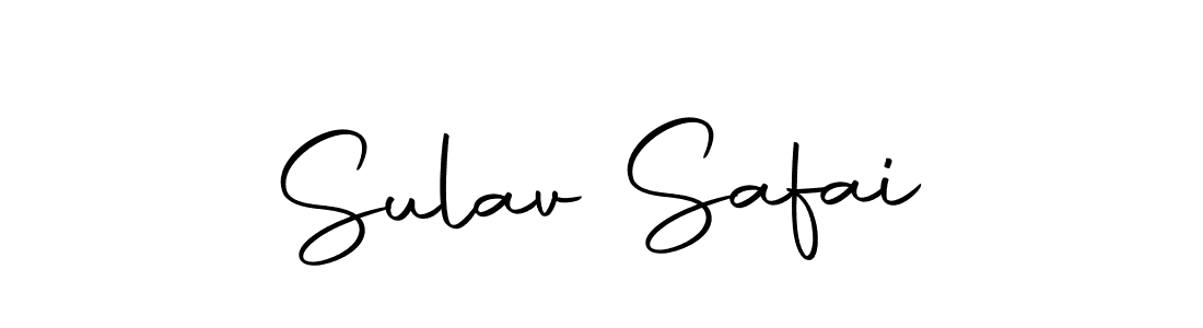 Use a signature maker to create a handwritten signature online. With this signature software, you can design (Autography-DOLnW) your own signature for name Sulav Safai. Sulav Safai signature style 10 images and pictures png