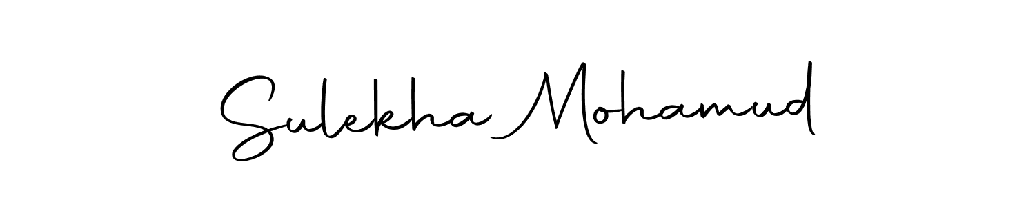 Use a signature maker to create a handwritten signature online. With this signature software, you can design (Autography-DOLnW) your own signature for name Sulekha Mohamud. Sulekha Mohamud signature style 10 images and pictures png