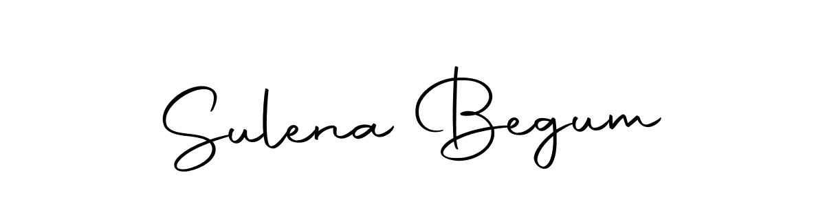 Also we have Sulena Begum name is the best signature style. Create professional handwritten signature collection using Autography-DOLnW autograph style. Sulena Begum signature style 10 images and pictures png