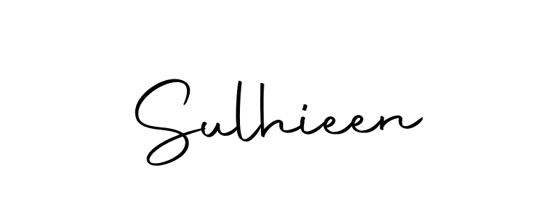 Make a beautiful signature design for name Sulhieen. With this signature (Autography-DOLnW) style, you can create a handwritten signature for free. Sulhieen signature style 10 images and pictures png
