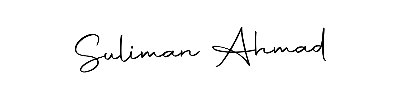 This is the best signature style for the Suliman Ahmad name. Also you like these signature font (Autography-DOLnW). Mix name signature. Suliman Ahmad signature style 10 images and pictures png