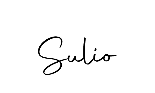 How to make Sulio name signature. Use Autography-DOLnW style for creating short signs online. This is the latest handwritten sign. Sulio signature style 10 images and pictures png