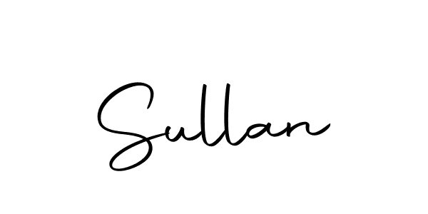 Design your own signature with our free online signature maker. With this signature software, you can create a handwritten (Autography-DOLnW) signature for name Sullan. Sullan signature style 10 images and pictures png